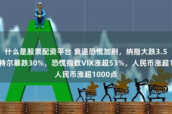 什么是股票配资平台 衰退恐慌加剧，纳指大跌3.5%，英特尔暴跌30%，恐慌指数VIX涨超53%，人民币涨超1000点